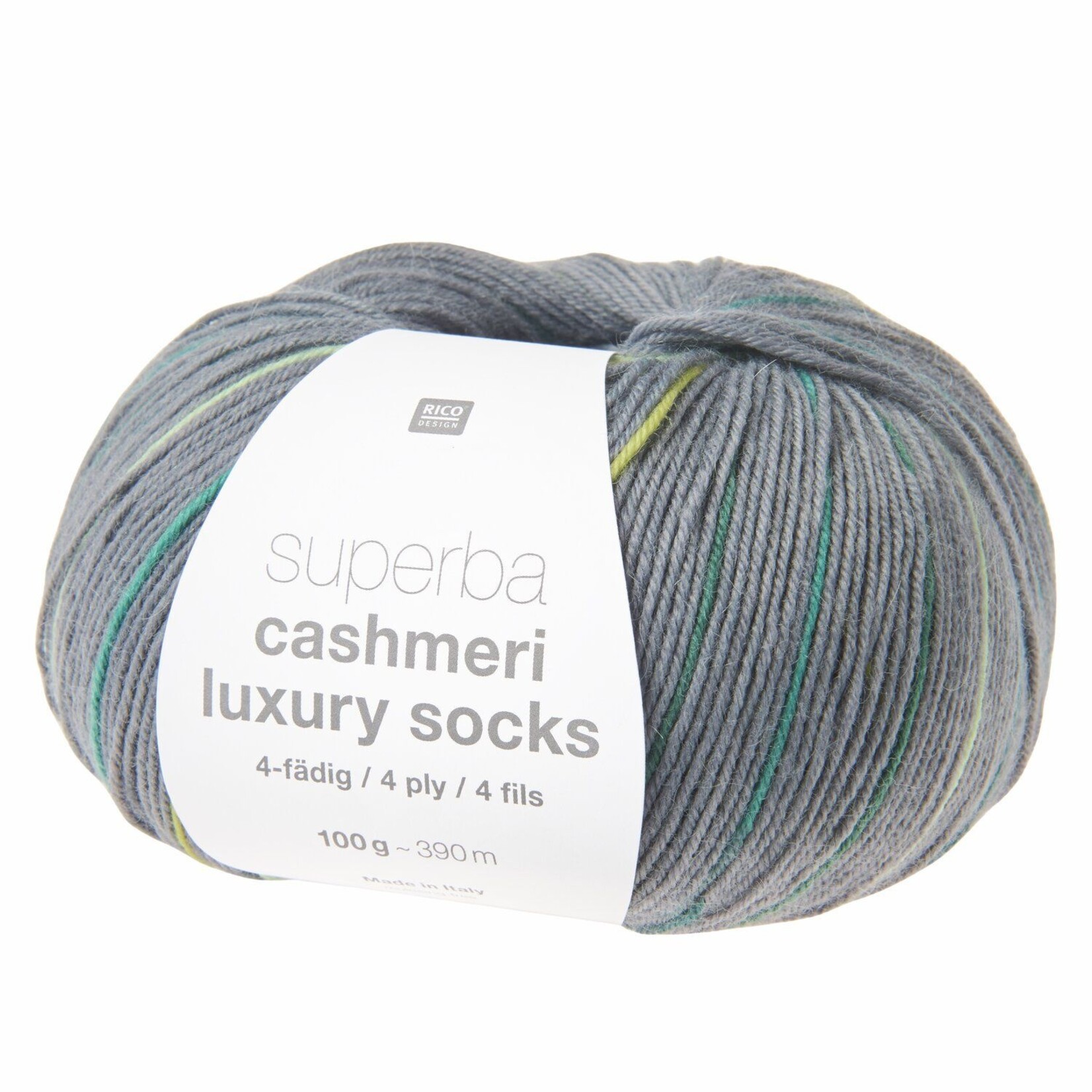 Rico Cashmeri Luxury Socks 47 Hunter Greens