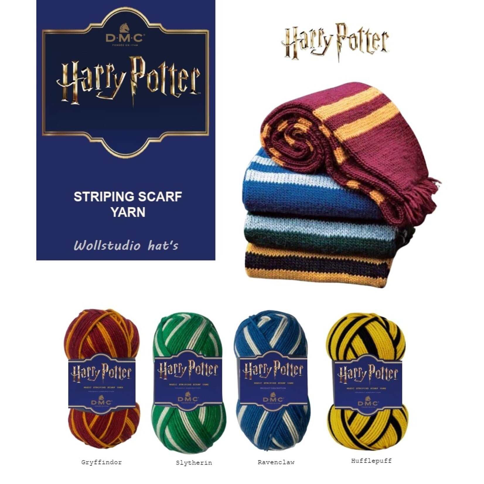 DMC Harry Potter sjaal Gryffindor