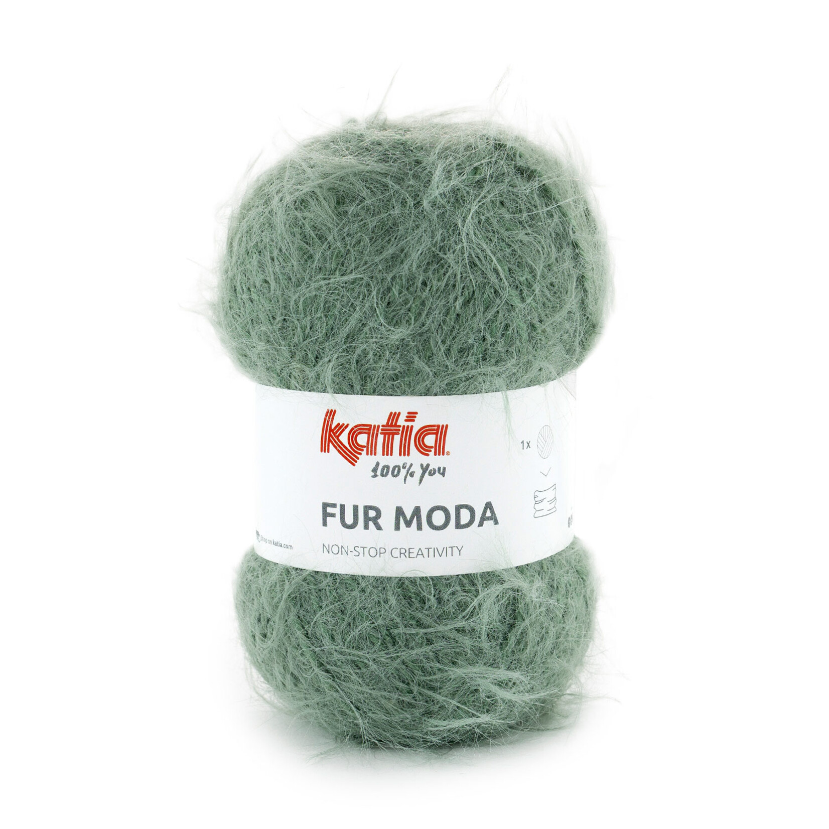 Katia Fur Moda 109 Kaki