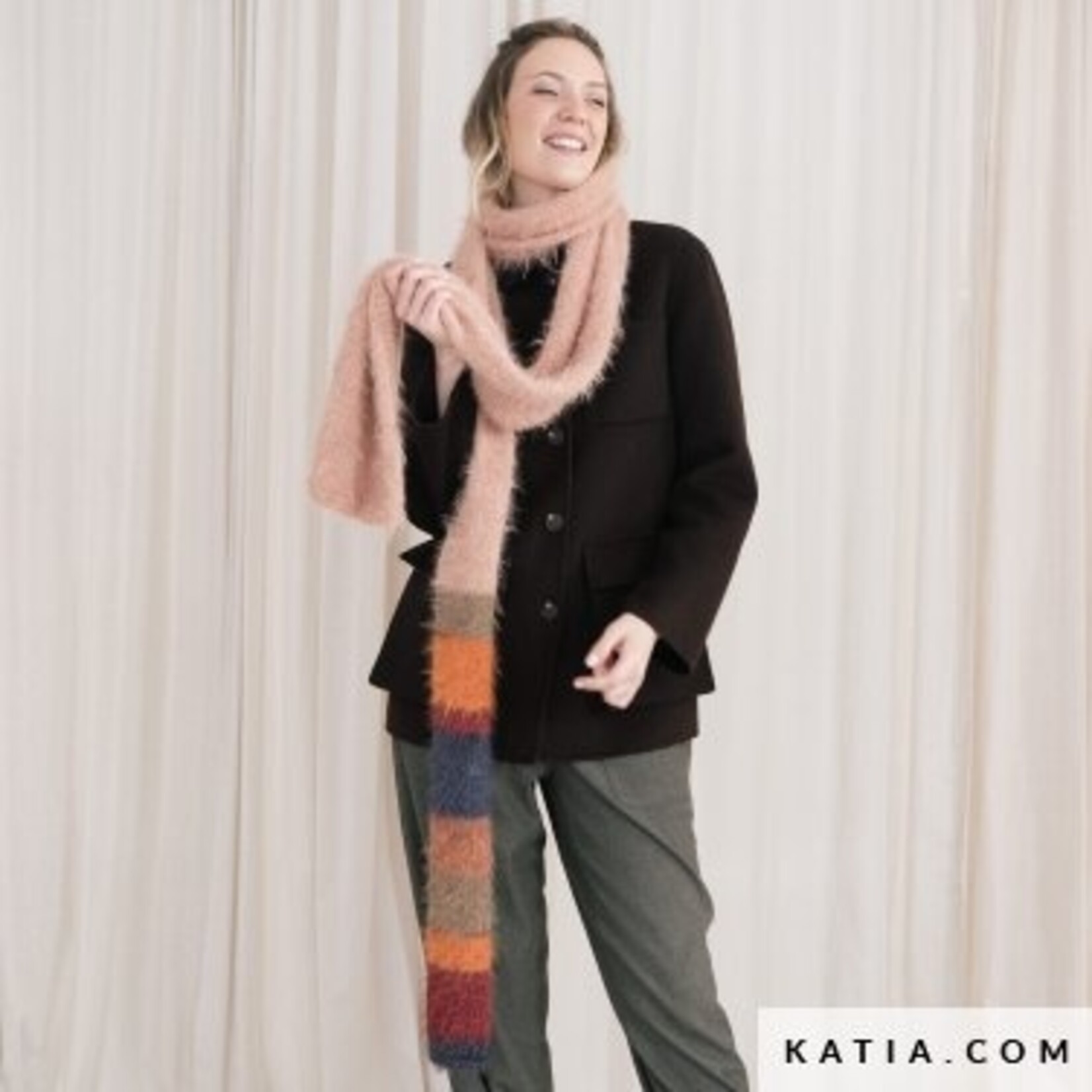 Katia Fur Moda 111 Mosterd
