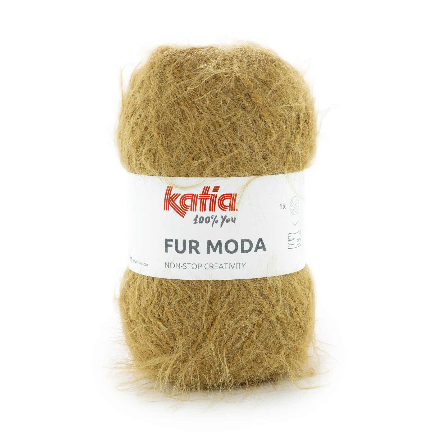 Katia Fur Moda 111 Mosterd