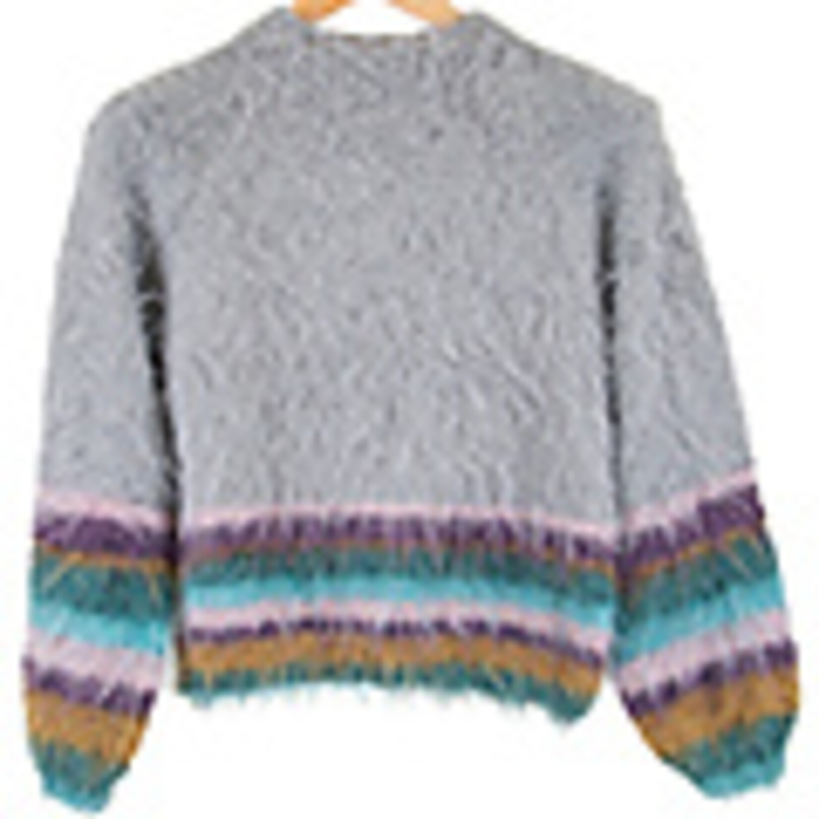 Katia Fur Moda 100 302 Petrol-Paars-Oker