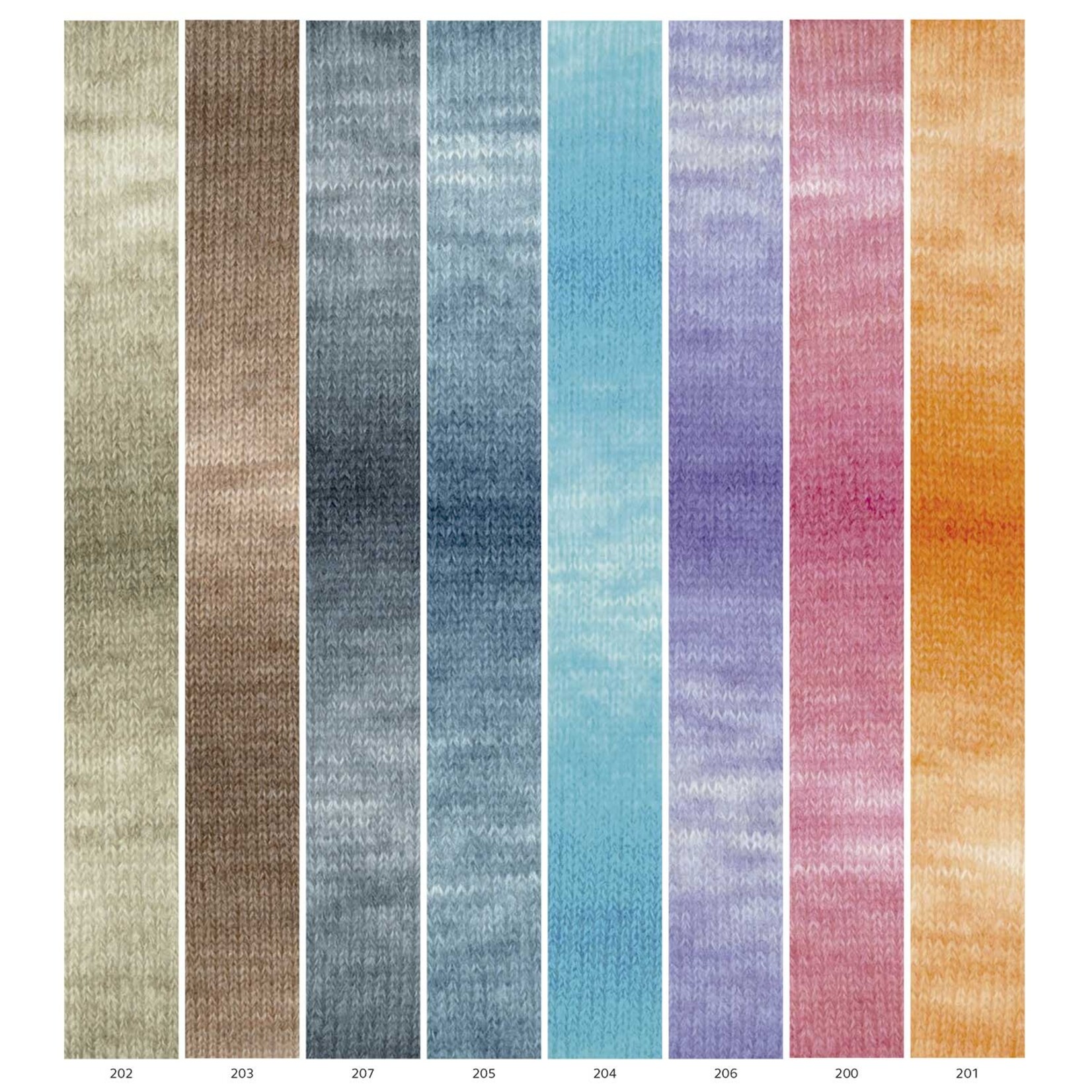 Katia Ingenua Ombré 207 Grijs