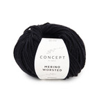 Katia Merino Worsted 2 Zwart