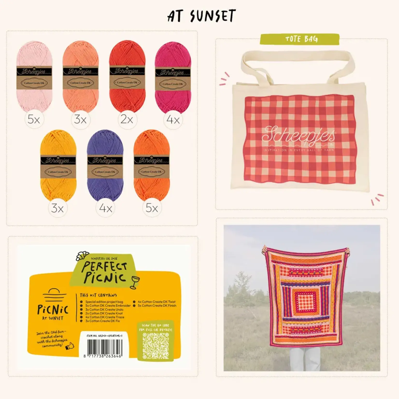 Scheepjes Cal 2026 Perfect Picnic