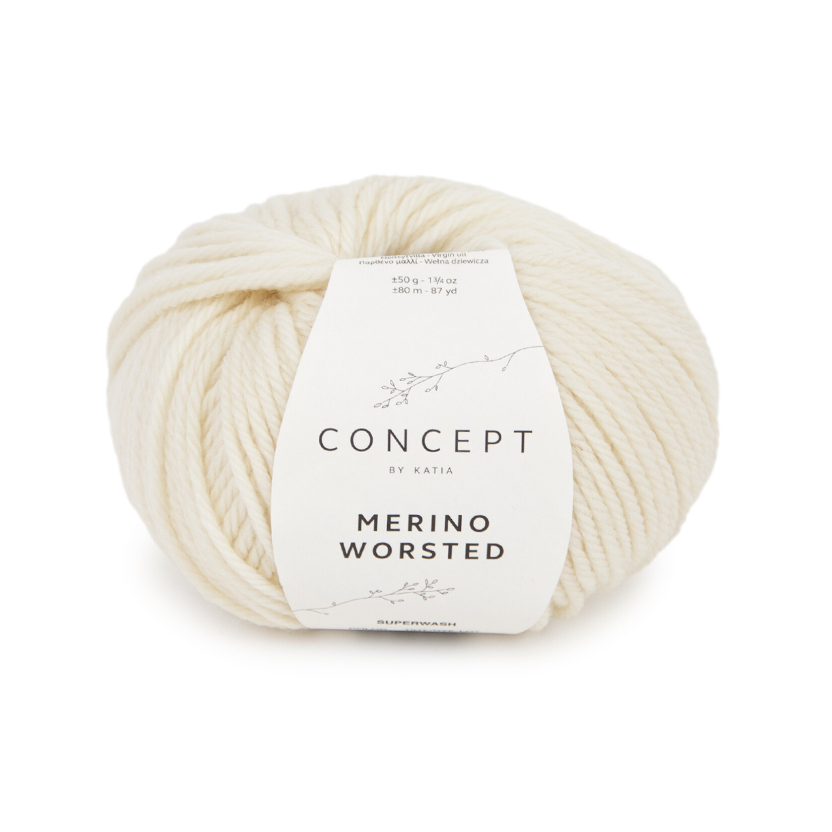 Katia Merino Worsted 3 - Ecru