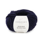 Katia Merino Worsted 5 - Oceaan blauw