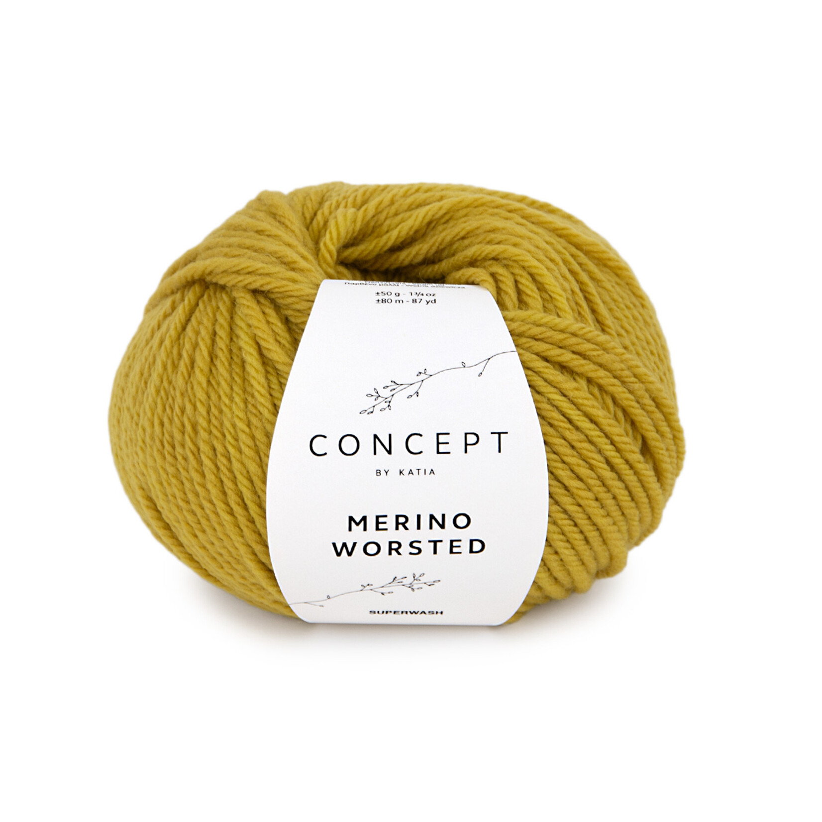 Katia Merino Worsted 19 - Limoengroen