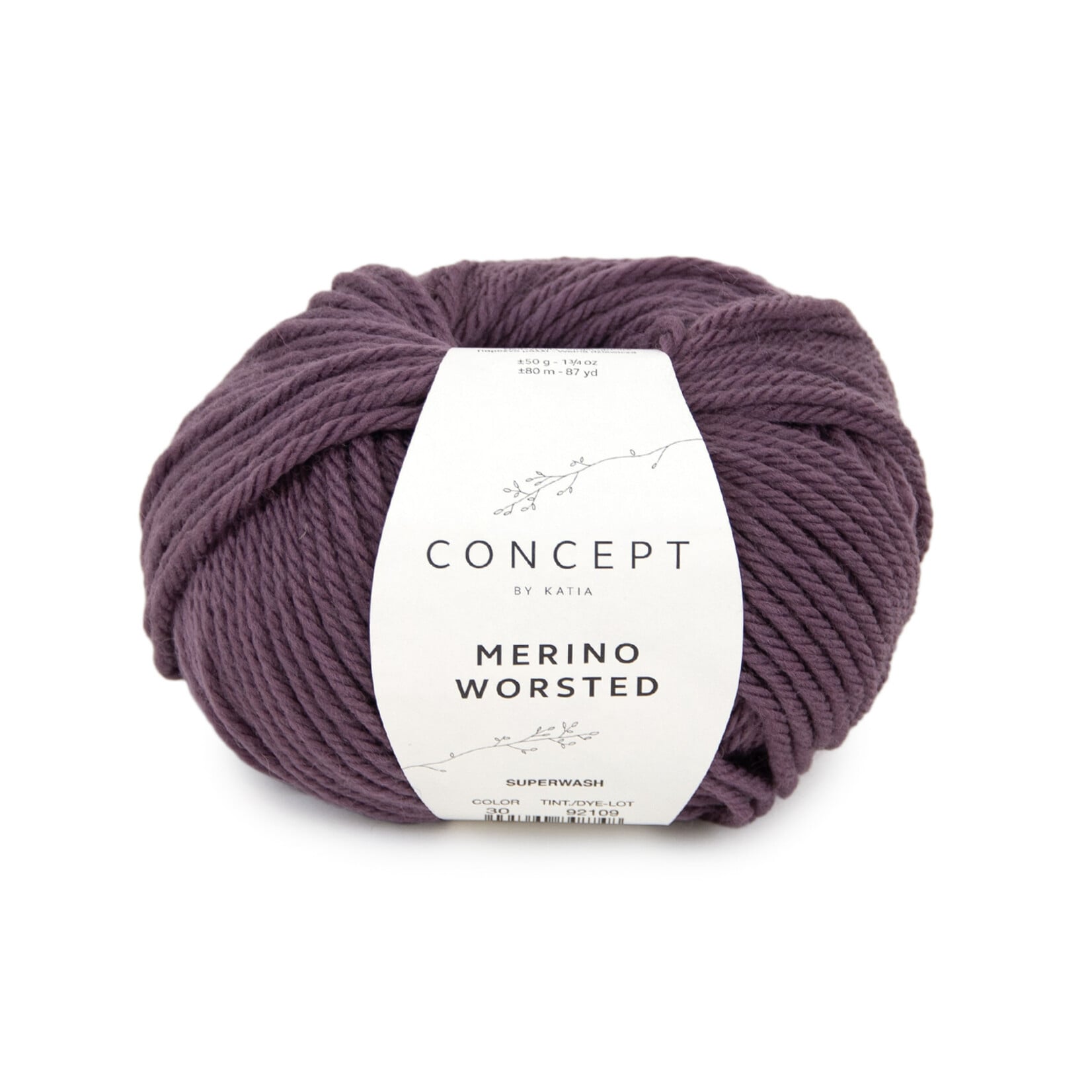Katia Merino Worsted 30 - Paars