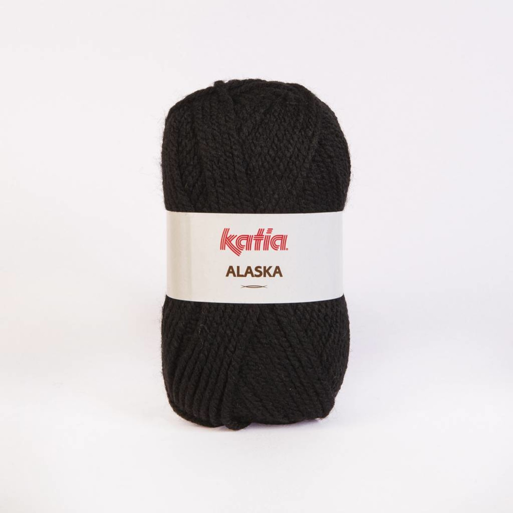 Katia Alaska 2 100% Acrylwol Zwart