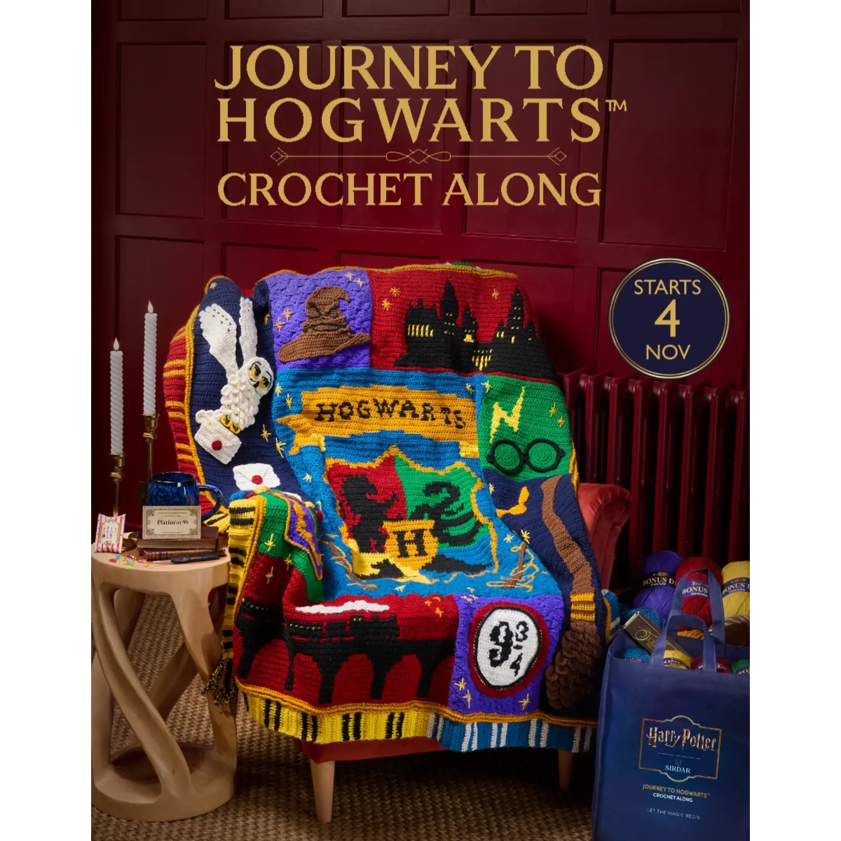 DMC DMC Harry Potter Crochet-A-Long 2026