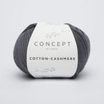 Katia Cotton Cashmere 61 Donkergrijs