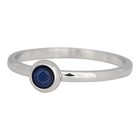 IXXXI JEWELRY RINGEN iXXXi Jewelry Vulring 0.2 cm Staal Cateye Natur Navy Blue Silver