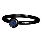 IXXXI JEWELRY RINGEN iXXXi Jewelry Vulring 0.2 cm Staal Cateye Natur Navy Blue Black