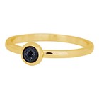 IXXXI JEWELRY RINGEN iXXXi Jewelry Vulring 0.2 cm Staal Cateye Natur Dark Blue Gold