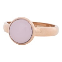 IXXXI JEWELRY RINGEN iXXXi Jewelry Vulring 0.4 cm Staal Pink stone Rosegold 12mm