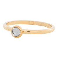 IXXXI JEWELRY RINGEN iXXXi Schmuck Washer 0,2 cm Stahl Zirkonia Weißgold 6mm