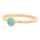 IXXXI JEWELRY RINGEN iXXXi Jewelry Vulring 0.2 cm Staal zirconia Blue 6mm Gold