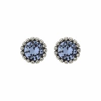 BIBA OORBELLEN Biba 8926 Light Sapphire Earrings