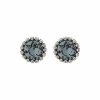 BIBA OORBELLEN Biba 8926 Indian Sapphire Earrings