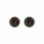 BIBA OORBELLEN Biba 8926 Smokey Quartz Earrings