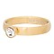 IXXXI JEWELRY RINGEN iXXXi Vulc with 1 Crystal Zirconia in a Mat Gold stainless steel ring