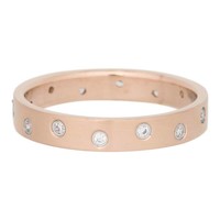 IXXXI JEWELRY RINGEN iXXXi Vulring 14 Zirkonia's Mat Rose Gold