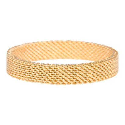 IXXXI JEWELRY RINGEN iXXXi Jewelry Vulring 0.4 cm MESH GOLD flexibele ring