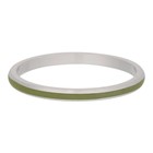 IXXXI JEWELRY RINGEN iXXXi Washer 0,2 cm Edelstahl Silver Line Olivina