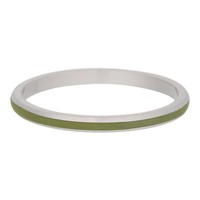 IXXXI JEWELRY RINGEN iXXXi Filling ring 0.2 cm Line Olivina Stainless steel Silver
