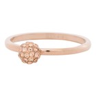 IXXXI JEWELRY RINGEN iXXXi Jewelry Vulring 0.2 cm 1 Ball Fill Clear Rose Gold