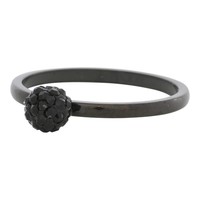 IXXXI JEWELRY RINGEN iXXXi Jewelry Vulring 0.2 cm 1 Ball Fill Clear Black