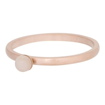 IXXXI JEWELRY RINGEN iXXXi Jewelry Vulring 0.2 cm Mat Staal Cateye Ball Rosegold