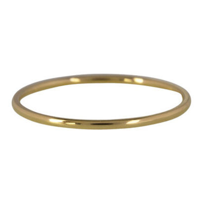 CHARMIN'S Charmins Petite steel staple R370 Gold Steel from Charmin's fashion jewelry brand.