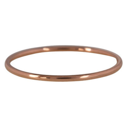 CHARMIN'S Charmins Petite Stapel Stahlring R371 Rose Gold Schaft Modeschmuck Marke Charmin ist.