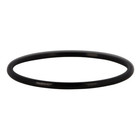 CHARMIN'S Charmins Ring Petite Black Steel