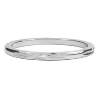 CHARMIN'S Charmins ring Cross Silver Staal