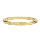 CHARMIN'S Charmins Ring-Kreuz-Gold Stahl