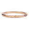 CHARMIN'S Charmins Kreuz Stapel Stahlring R306 Rose Gold Schaft Modeschmuck Marke Charmin ist.