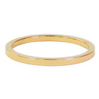 CHARMIN'S Charmin ring Plain Gold Steel