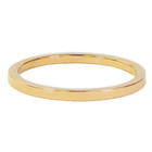 CHARMIN'S Charmins ring Plain Goud Staal