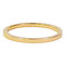 CHARMIN'S Charmins Plain Stahlpfahl Ring R314 Gold Schaft Modeschmuck Marke Charmin ist.