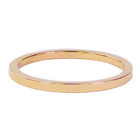 CHARMIN'S Charmins Ring Plain Rose Gold Stahl