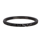 CHARMIN'S Charmins ring cross all over black steel