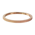 CHARMIN'S Charmins Ring Rose Gold Steel Sanded