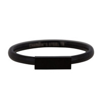 CHARMIN'S Charmin ring Rectangle Steel Black Steel