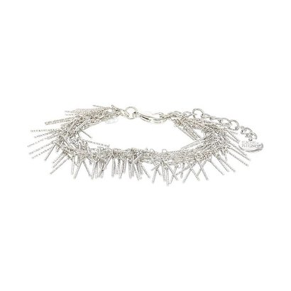 BIBA EXPERIENCE Armband Biba Festive Metallic Silber Metall