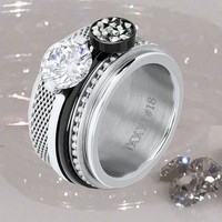 IXXXI JEWELRY RINGEN iXXXi COMBINATIE RING SILVER 1012