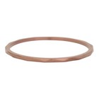 IXXXI JEWELRY RINGEN iXXXi Schmuck Washer 0,1 cm Stahl WAVE Matt Brown