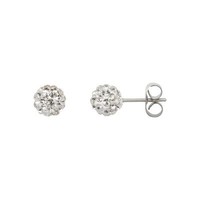 iXXXi JEWELRY iXXXi Jewelry Ear Studs Ball Crystal